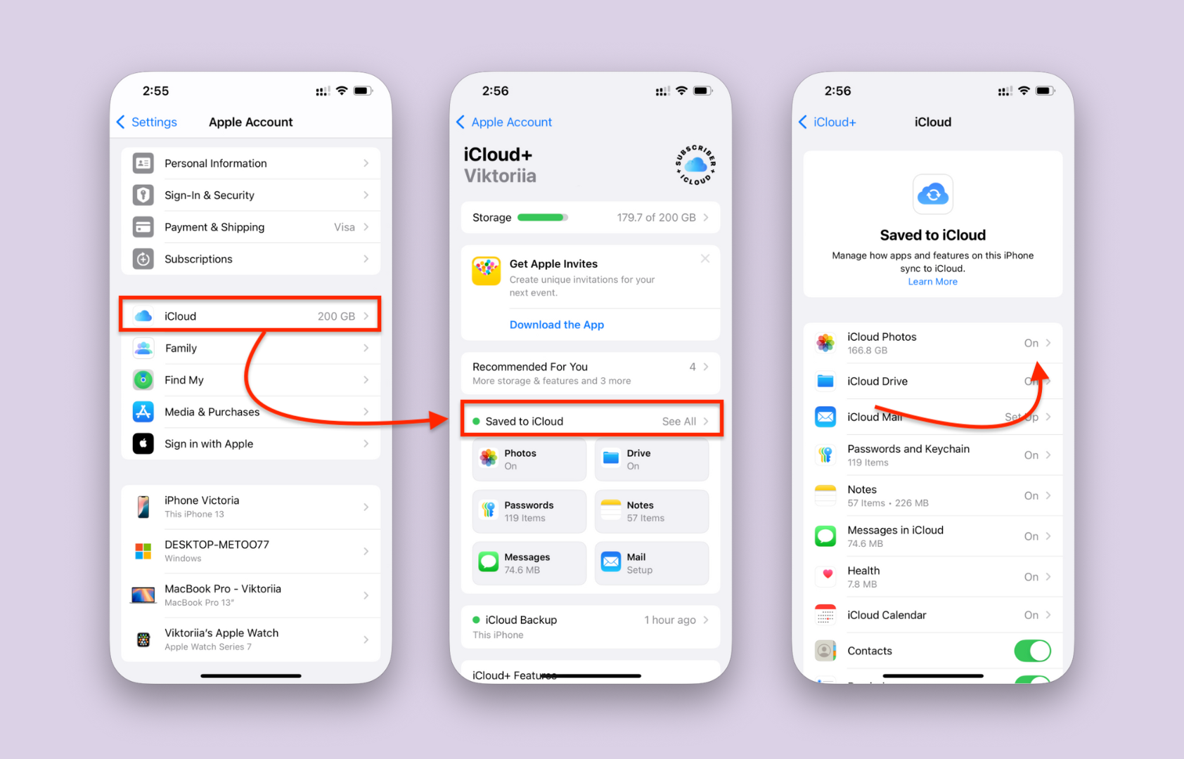 Sync I Phone and Mac Via I Cloud on I Phone