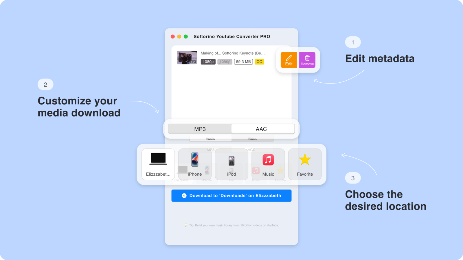 Syc Pro Customize Audio Download Step 2 Syc Pro Customize Audio Download Step 2