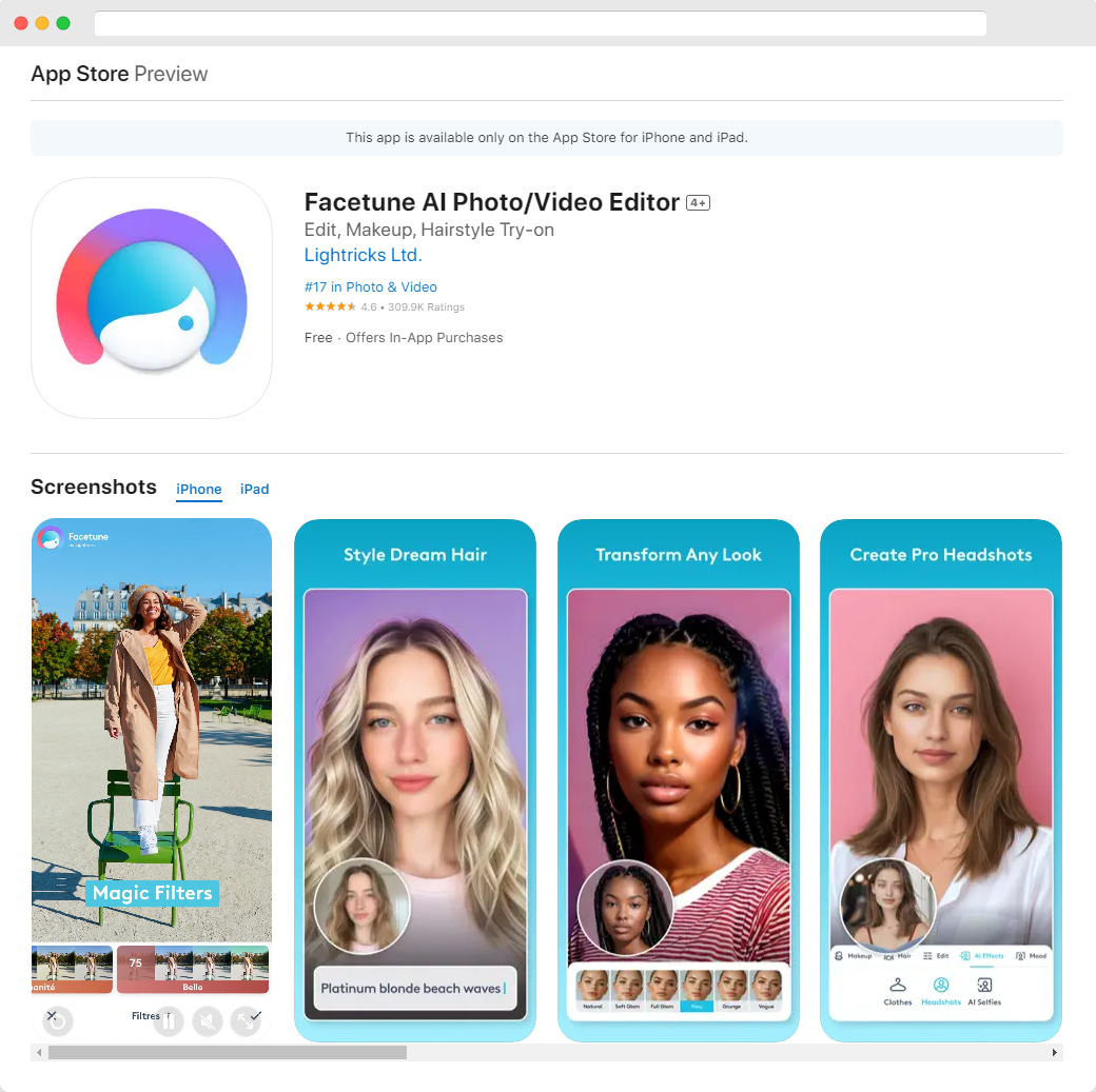 Best Free Photo Editing App for iPhone Facetune Best Free Photo Editing App for iPhone Facetune