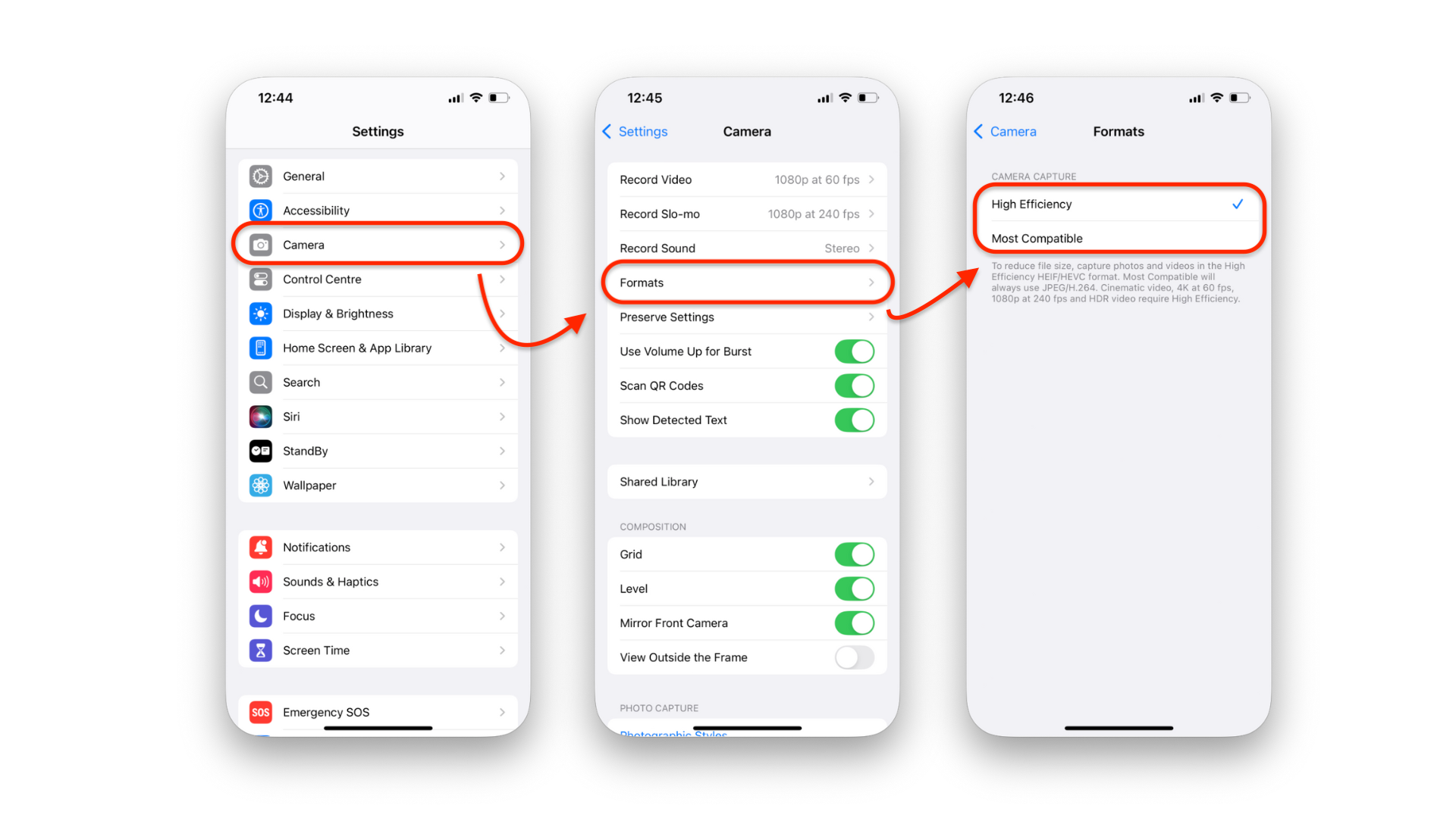 iPhone Video Format Change Camera Video Format iPhone Video Format Change Camera Video Format