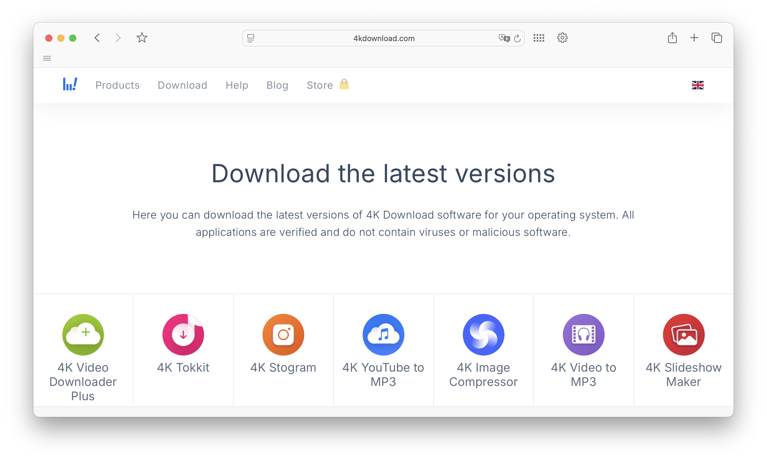 4 K Video Downloader Landing Page 4 K Video Downloader Landing Page