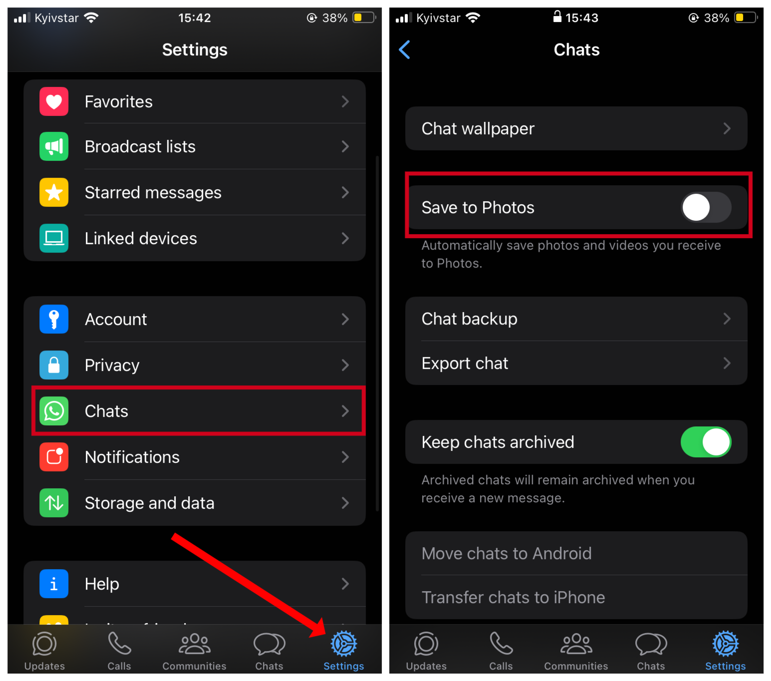 How to Stop Whatsapp From Saving Photos iPhone