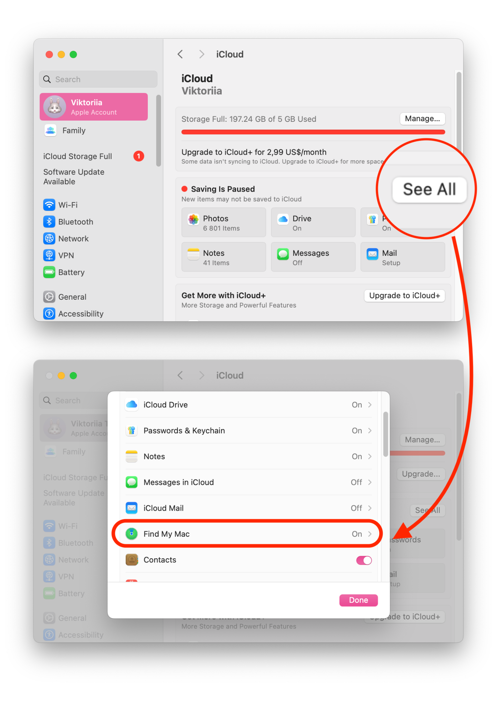 Set up Find on Mac Set up Find on Mac