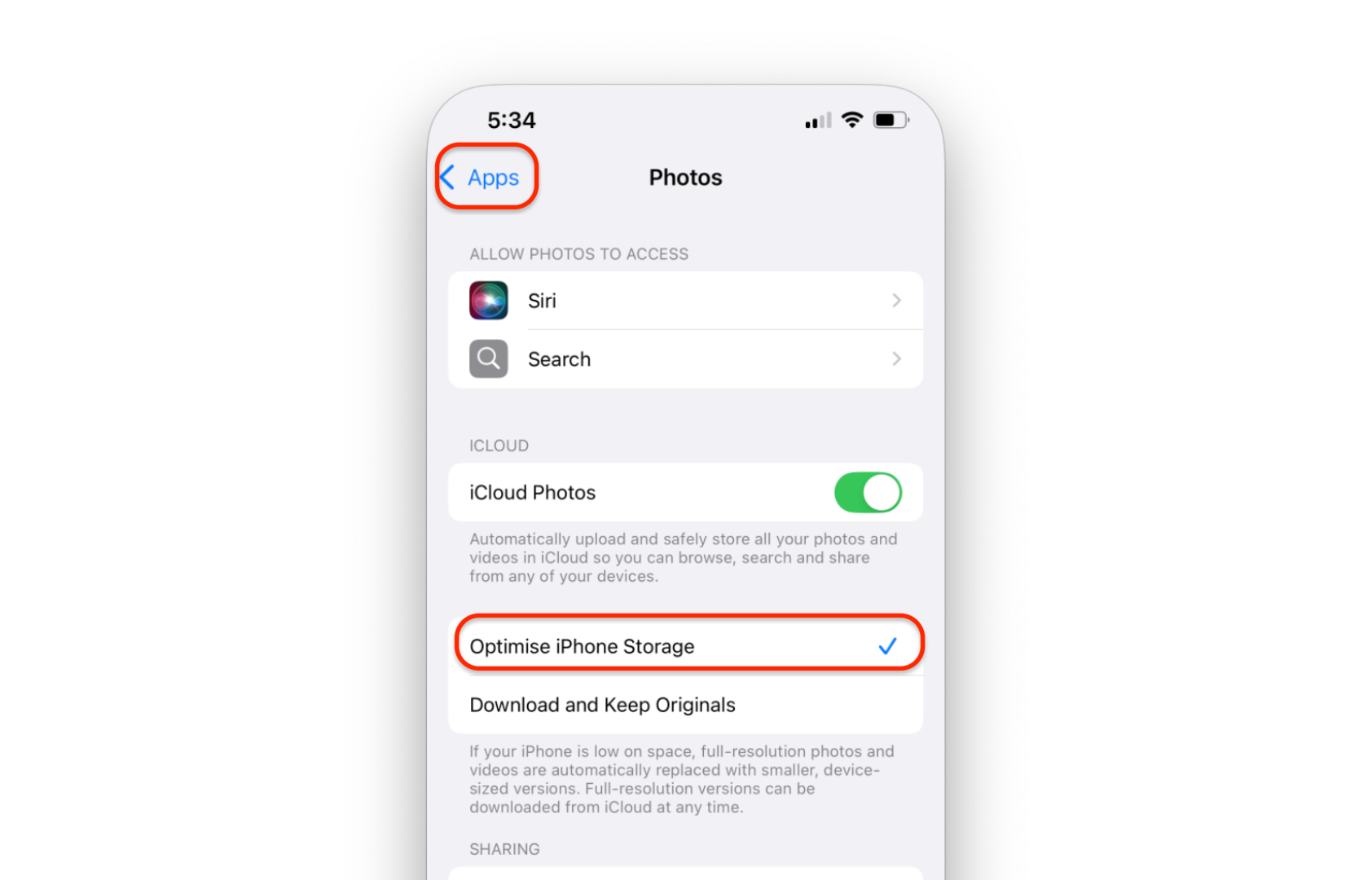 How to Get More Storage on iPhone Tip 2