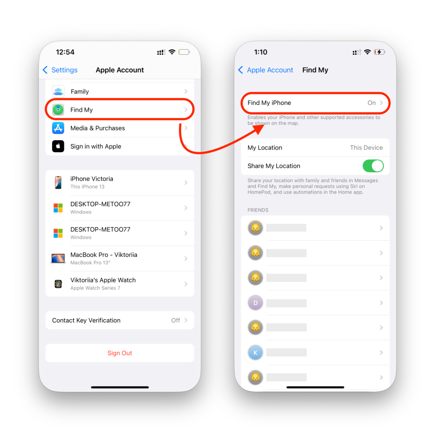 Turning off I Phone Activation Lock & Reset and Erase All Data Step 2 Turning off I Phone Activation Lock & Reset and Erase All Data Step 2
