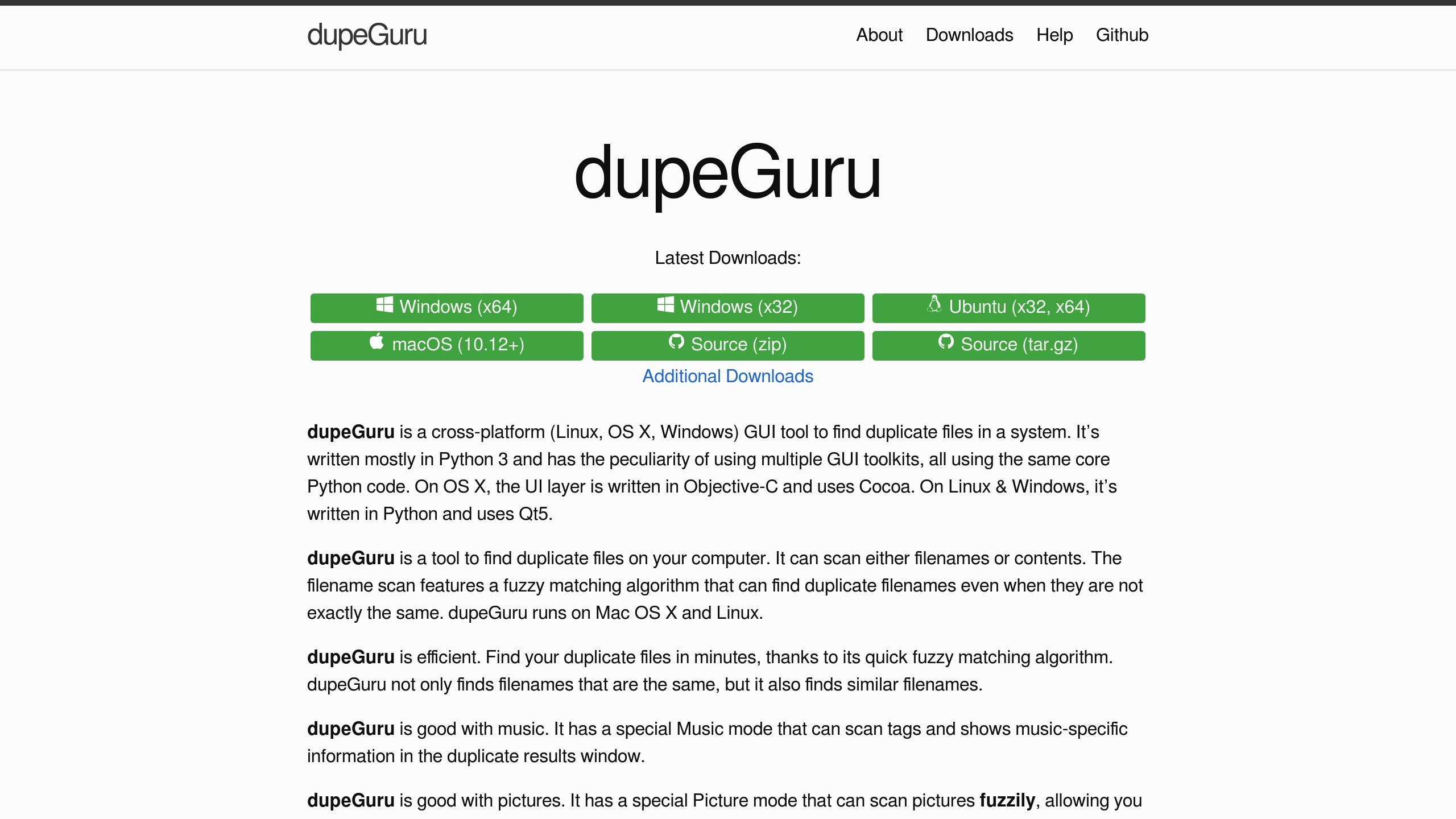 Dupeguru.voltaicideas.net