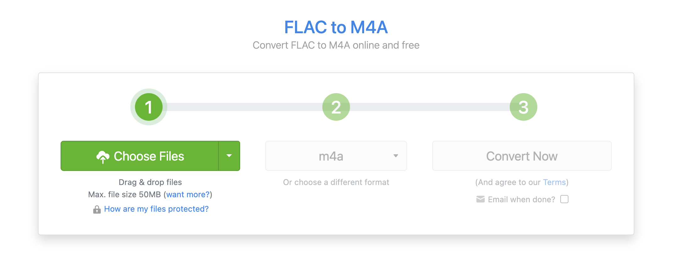 Online Flac to M4 a Conversion Options Online Flac to M4 a Conversion Options