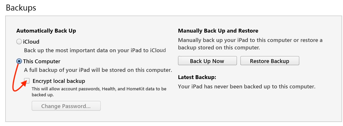 How to Backup I Pad Itunes Image 3 How to Backup I Pad Itunes Image 3