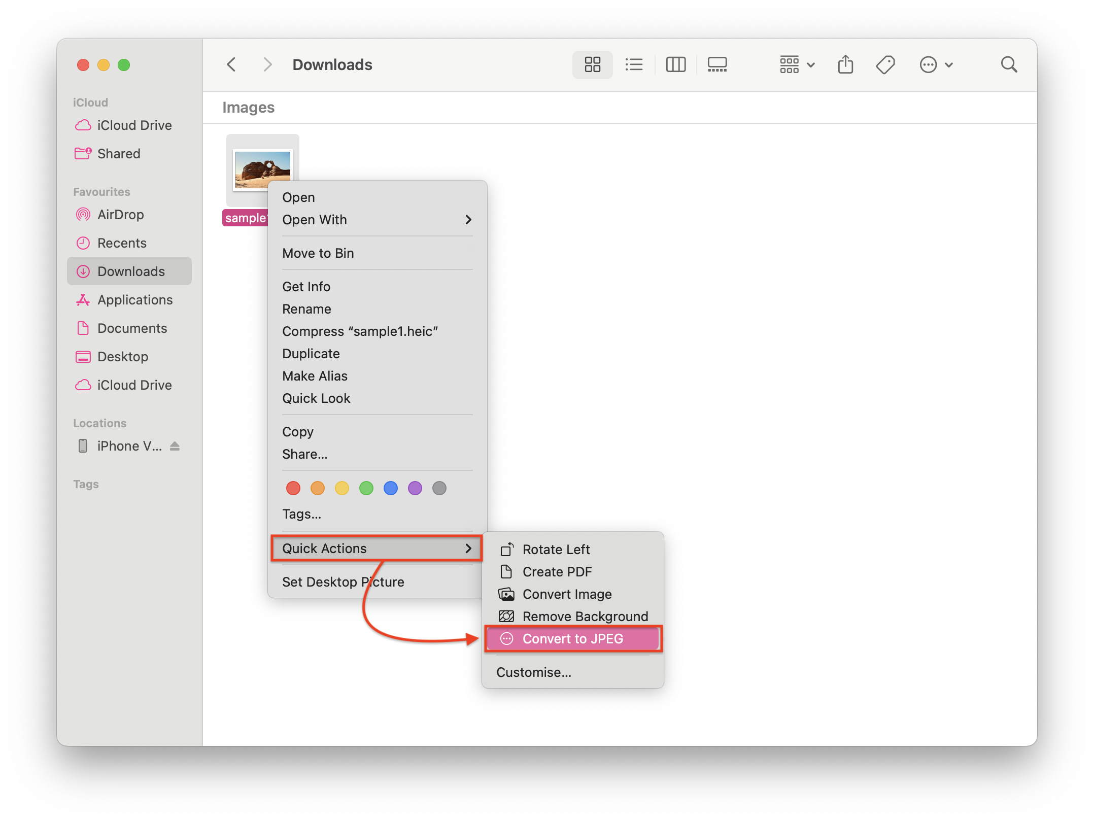 Automate Heic to Jpg Conversion With Automator 2 Automate Heic to Jpg Conversion With Automator 2