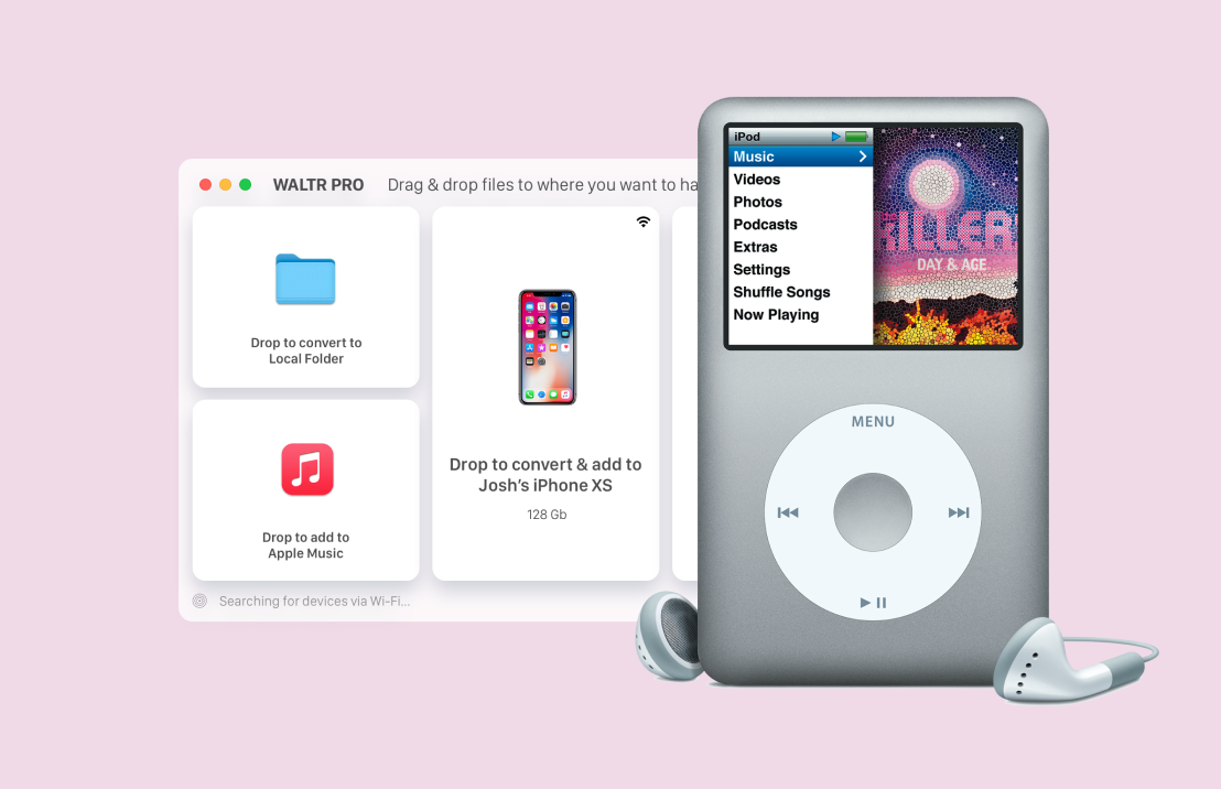 How to Transfer Music From Computer to iPod Waltr Stock