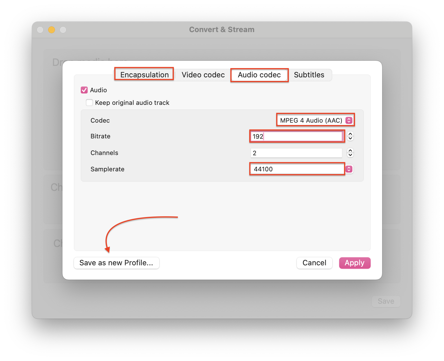 How to Create Custom Profile in Vlc How to Create Custom Profile in Vlc