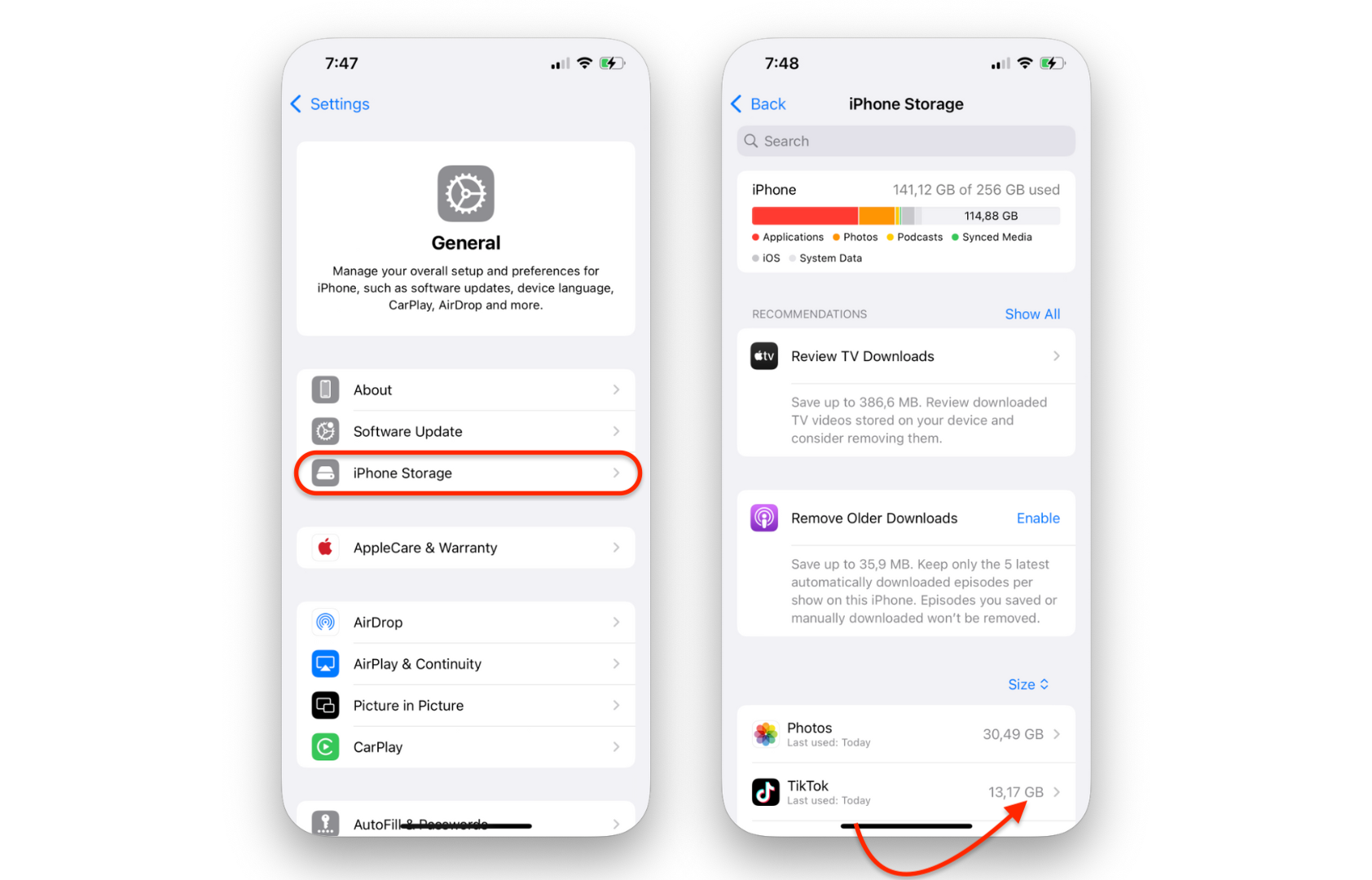 How to Free up I Phone Storage Space Quickly How to Free up I Phone Storage Space Quickly