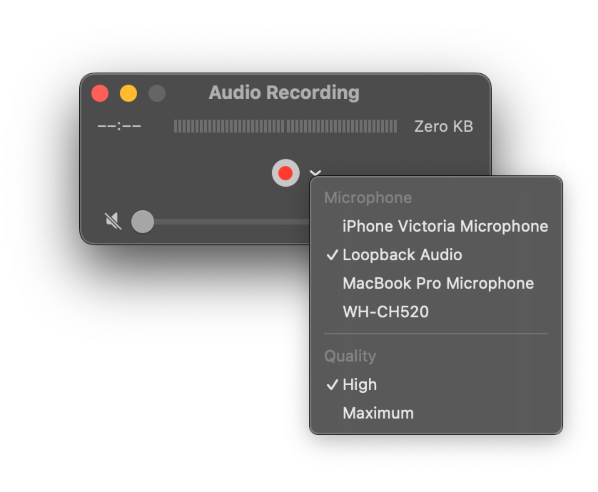 How to Record Audio From a You Tube Video With Loopback Step 3 How to Record Audio From a You Tube Video With Loopback Step 3