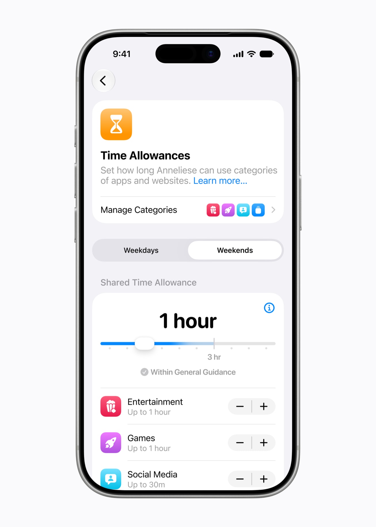 Screen Time Time Allowance in iOS 27 Screen Time Time Allowance in iOS 27