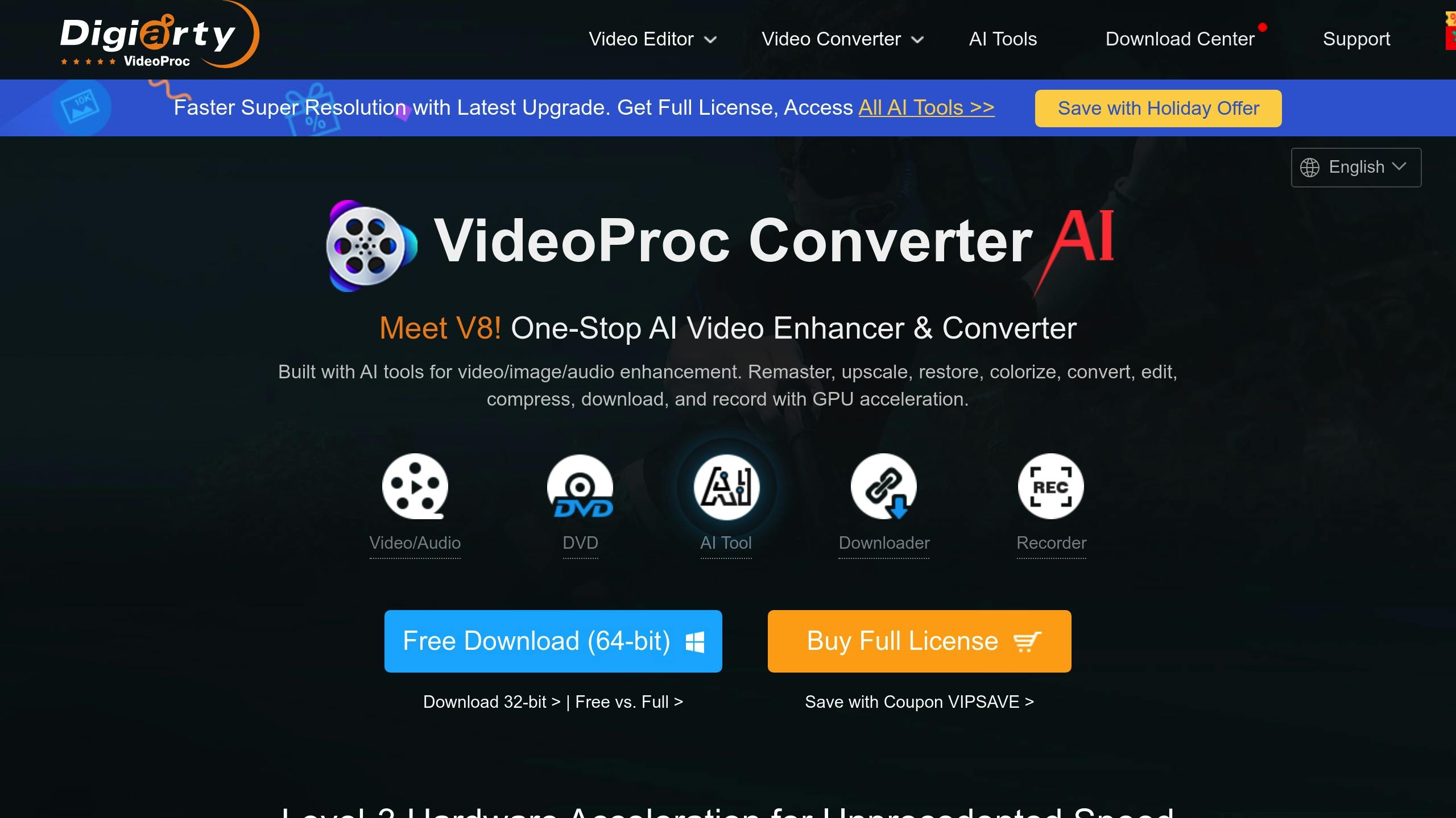 Video Proc Landing Page Video Proc Landing Page