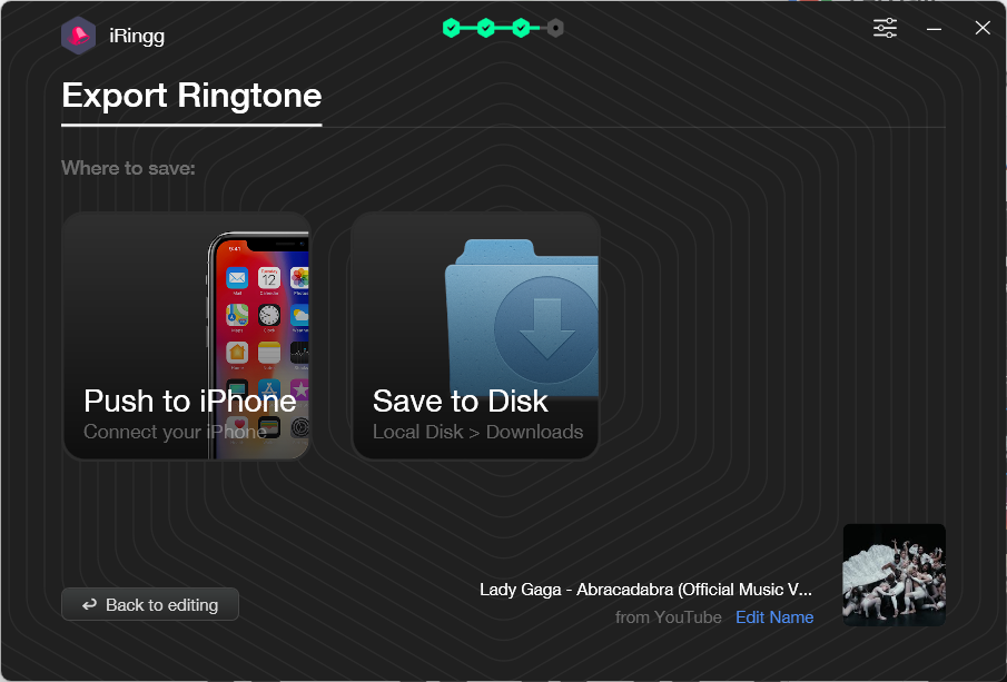 How to Create a Custom Ringtone for I Phone With I Ringg Step 3 How to Create a Custom Ringtone for I Phone With I Ringg Step 3