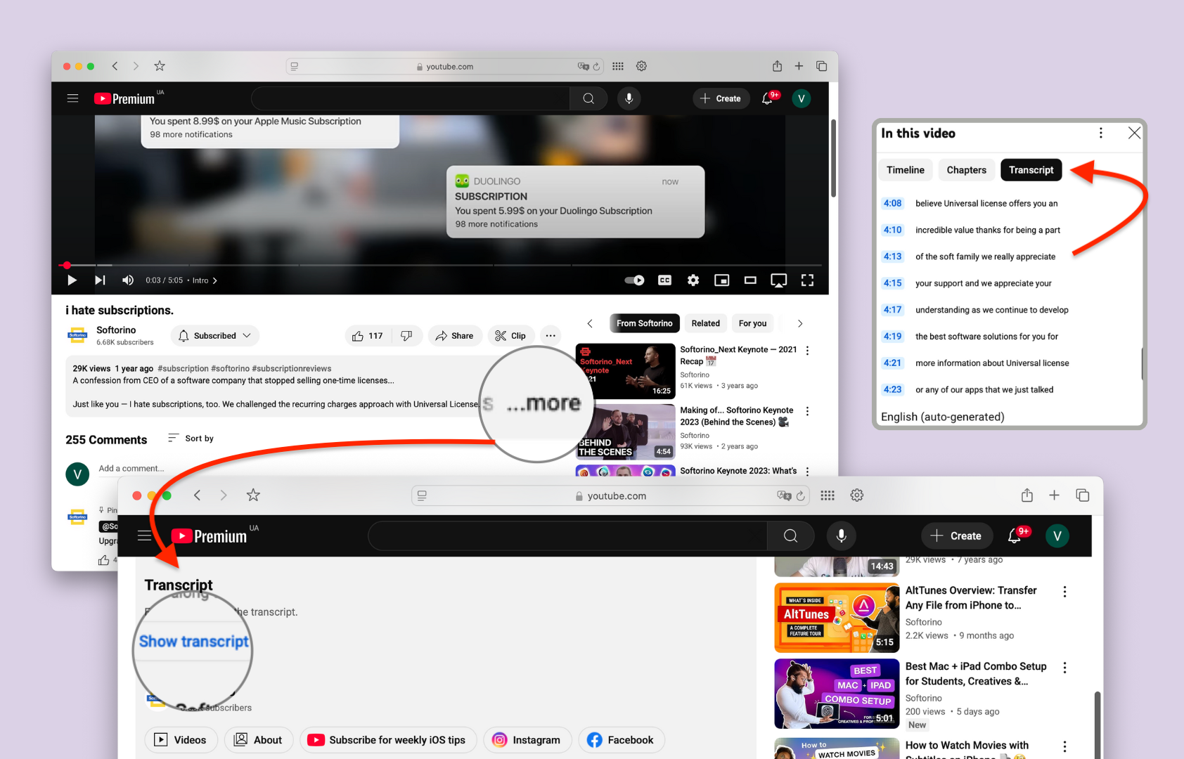 Extract Subtitles Using You Tube’s Built in Feature Extract Subtitles Using You Tube’s Built in Feature