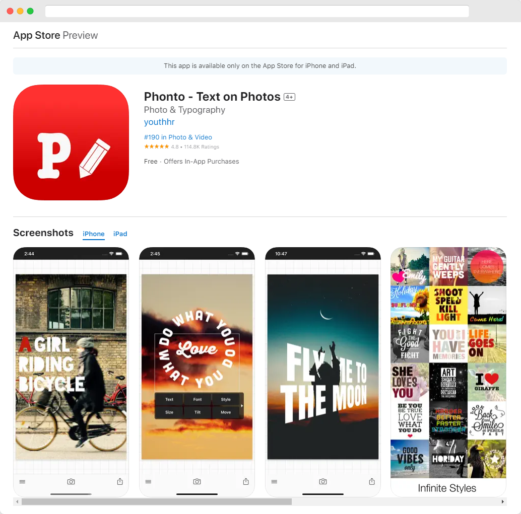 Best Free Photo Editing App for iPhone Phonto Best Free Photo Editing App for iPhone Phonto