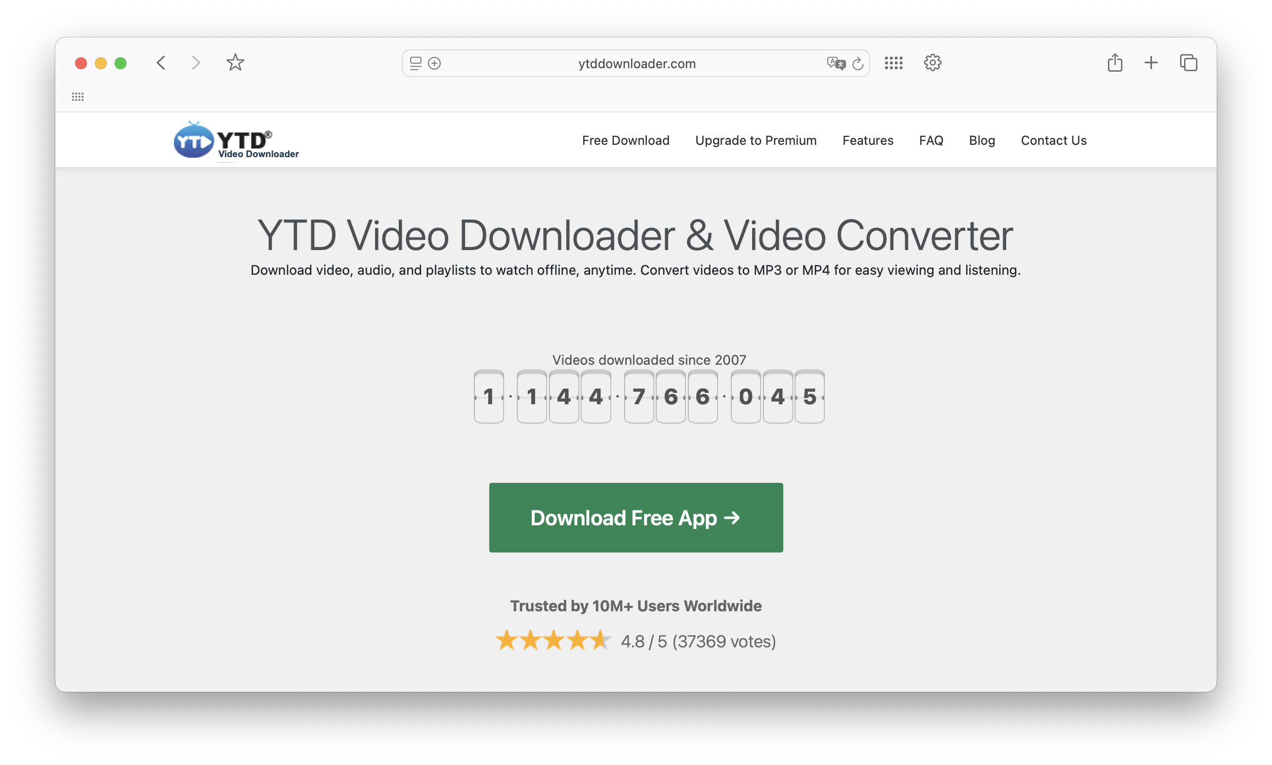 Ytd Video Downloader Landing Page Ytd Video Downloader Landing Page