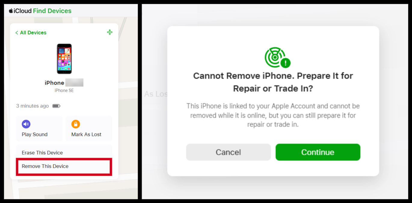 How to Turn off Find My iPhone Online Image 2