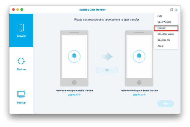 Syncios Data Transfer